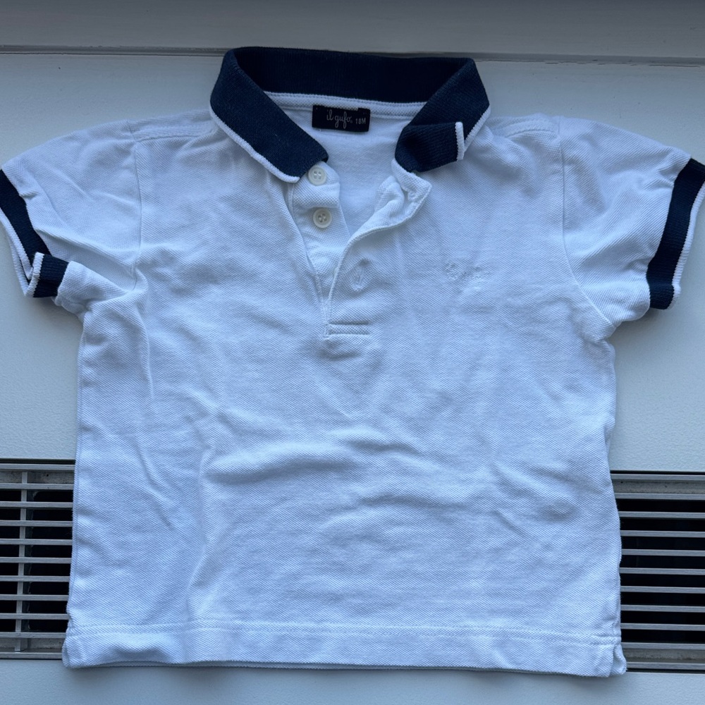 Il Gufo White Polo Shirt